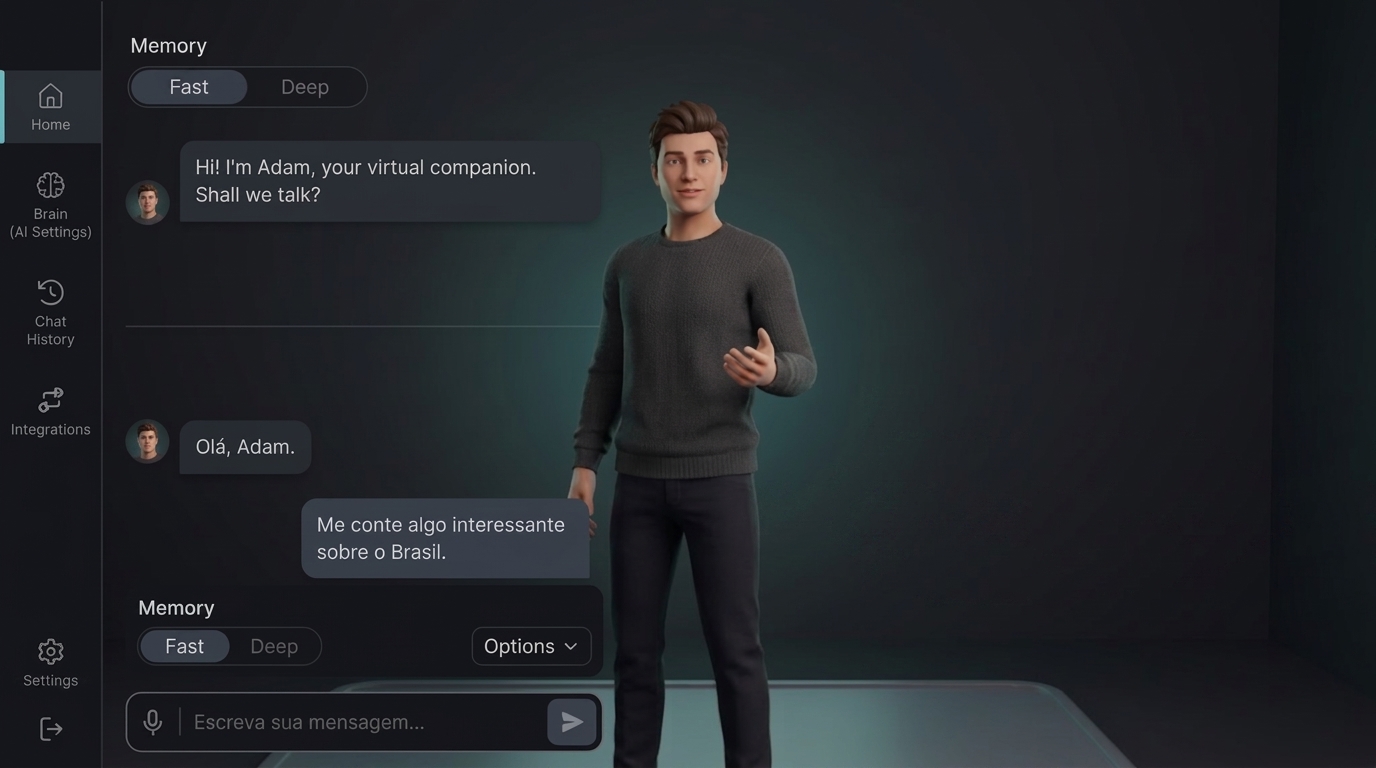 Live 3D chat